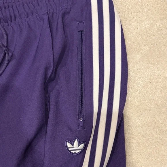 adidas Official Garment of Real Madrid Purple Track Jacket & Pants Set